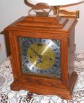Ridgeway Hermle Westminster Chime Oak Mantel Clock