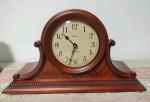 Cherry Finish Dual Chime Quartz Mantel Clock