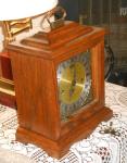 Ridgeway Hermle Westminster Chime Oak Mantel Clock