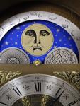 Franz Hermle Moonphase Mantel Clock - 2 Jewels