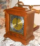 Ridgeway Hermle Westminster Chime Oak Mantel Clock