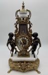 Vintage Hermle Clock with Italian Marble Base