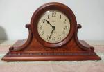 Cherry Finish Dual Chime Quartz Mantel Clock