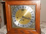 Ridgeway Hermle Westminster Chime Oak Mantel Clock