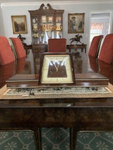 Elegant MCM Mantle Clock with Hermle Movement