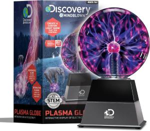 Interactive Plasma Globe Lamp with Touch and Sound