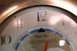 Brass Hermle Quartz Tide Time Clock
