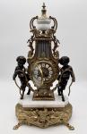 Vintage Hermle Clock with Italian Marble Base