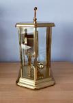 Hexagon Carriage Pendulum Clock - Vintage Style