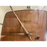 Vintage Hermle Mantel Clock with Walnut Case