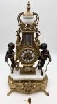 Vintage Hermle Clock with Italian Marble Base