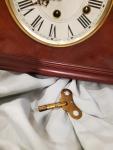 Franz Hermle Triple Chime Mantle Clock with Key