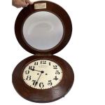 Vintage New England Round Wall Clock with Hermle Movement