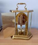 Hexagon Carriage Pendulum Clock - Vintage Style