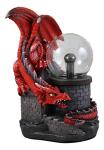 Dungeons & Dragons Fire Dragon Castle Lamp Statues