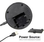 Electric Plasma Ball Lamp with Lightning Effects