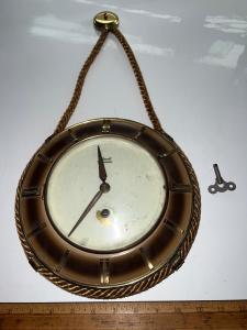 Hermle Vintage Mechanical Wall Clock with Key