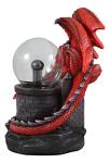 Dungeons & Dragons Fire Dragon Castle Lamp Statues