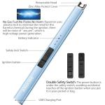 Rechargeable Electric Candle Lighter - Sierra Blue