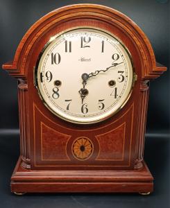 HERMLE Clearbrook Mechanical Mantel Clock 12