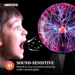 7 Inch Touch-Sensitive Plasma Ball Lamp