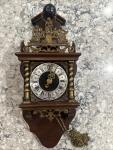 Zaanse Vintage Wall Clock Chime Parts Project 20.5”