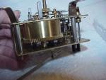 Vintage Hermle Wall Clock Movement Parts for Repair
