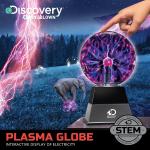 Interactive Plasma Globe Lamp with Touch and Sound