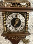 Zaanse Vintage Wall Clock Chime Parts Project 20.5”