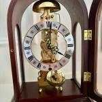 Franz Hermle Skeleton Mantle Clock with Key