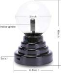 Electric Plasma Ball Lamp with Touch Activation