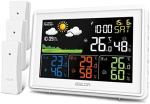 Multi-Sensor Color Weather Station for Home Use