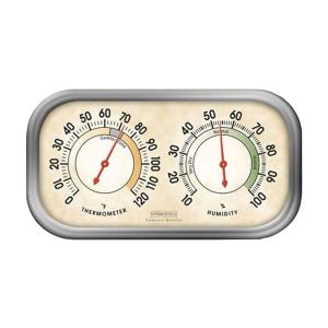 Analog Humidity Meter and Indoor Thermometer