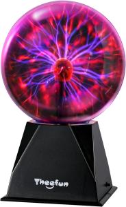 6-Inch Touch & Sound Sensitive Plasma Ball Light