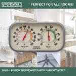 Analog Humidity Meter and Indoor Thermometer