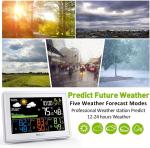 Multi-Sensor Color Weather Station for Home Use