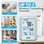 Wireless Indoor Outdoor Thermometer and Weather Station