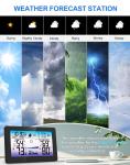 Wireless Indoor Outdoor Weather Station with Thermometer