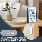 Wireless Indoor Outdoor Thermometer and Hygrometer