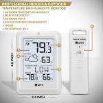 Wireless Indoor Outdoor Thermometer and Humidity Monitor