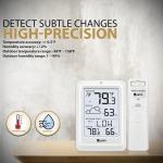 Wireless Indoor Outdoor Thermometer and Humidity Monitor
