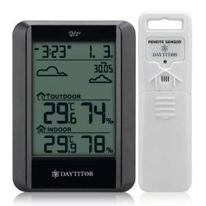 Wireless Digital Hygrometer Thermometer for Home and Garden