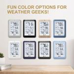Wireless Indoor Outdoor Thermometer and Humidity Monitor