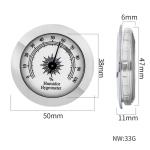 2-Pack 2-Inch Analog Humidity Hygrometers