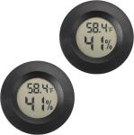 Mini Digital Hygrometer and Thermometer - 2 Pack