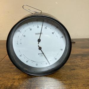 4-Inch Round Analog Thermo Hygrometer