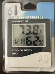 5-in-1 Hygrometer Thermometer with Alarm Clock