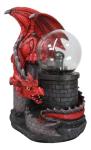 Dungeons & Dragons Fire Dragon Castle Lamp Statues