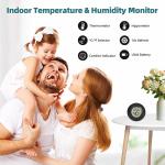 4-Pack Mini Indoor/Outdoor Humidity Meters