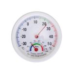 Mini Bell Shaped Analog Thermometer and Hygrometer